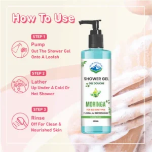 Moringa Shower Gel - Image 2