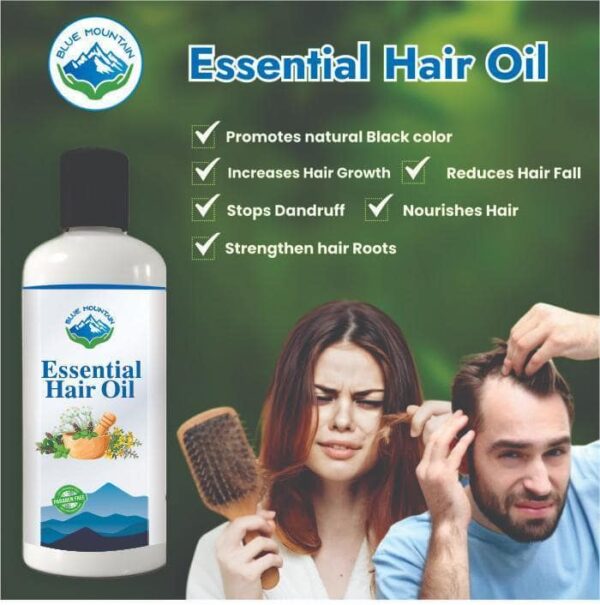Essential Hair Oil - Blue Mountain Herbals